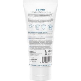 Resim b-good b-dental 7-12 Yaş Çocuk Diş Macunu Florürlü Ananas 50 ml 