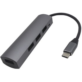 Resim Jw-331 Usb-C 3.1 Hub 4 Portlu Dock Adaptörü Tip-C Hub (547437847) 