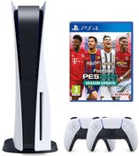 Resim Sony Playstation 5 Diskli Oyun Konsolu - 2. Dualsense Kol - EA Sports FC 24 PS5 Oyun (İthalatçı Garantili) | Sony Sony