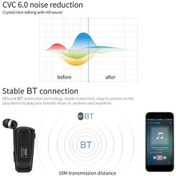 Resim Treasures Fineblue F990 Kablosuz Kulaklık - Siyah, Bluetooth 4.0, 5 Saat Konuşma, Spor Ve İş Kullanımı İçin 