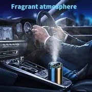 Resim 1 Taşınabilir Mini Akıllı Difüzör - LED Işık, USB Şarj Edilebilir Esansiyel Yağ Difüzörü ile AI-Kontrol Edilen Araba Aromaterapi Makinesi, Ev, Araba, Ofis, Banyo, Hava Nemlendirici, Araba Aromaterapi|Modern Estetik|USB Şarj Edilebilir Difüzör 