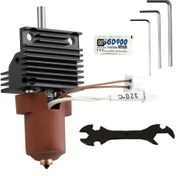 Resim Creality 3D K1 Serisi Seramik Isıtma Bloğu Kiti Hızlı Değiştirme Nozul Kiti K1 K1Max K1C 300°C Yüksek Sıcaklık Direnci Yüksek Akış 