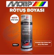 Resim Motip Toyota 040 Süper Beyaz Sprey Rötüş Boyası 400 Ml 