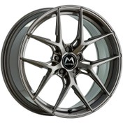 Resim Motec MCR4-ULTIMATE Steelgrey D9 8.5x19 5x112 ET45 Ø66.5 Takım Jant (4 Adet) 