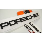 Resim Porsche Panamera Bagaj 3M 3D ABS Yazı Logo Amblem Seti ORJİNAL ÜRÜN AYNI GÜN ÜCRETSİZ KARGO