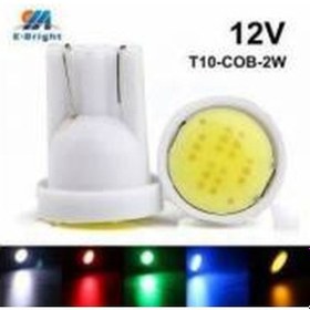 Resim 2 Adet Dipsiz T10 Led Araç Park Lambası Led Ampul T10 Cob Led 