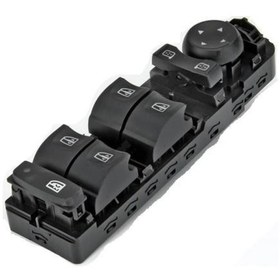 Resim Genel Markalar Renault Scenic Sol Dörtlü Cam Açma Düğmesi Anahtarı 2008--2015 Uyumlu 