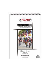Resim Ponart Resim Defteri 35x50 30 Yp. 28 Adet 180 Gr.+ 2 Adet Siyah 