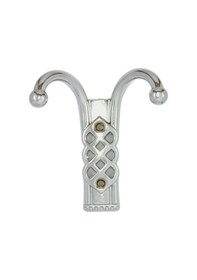 Resim Motif Portmanto Askı Krom 5 Adet 