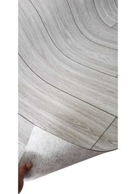 Resim Keçeli Gri Parke Desenli Muşamba Pvc Zemin Muşambası Mineflo Yer Muşamba En 150 Cm 