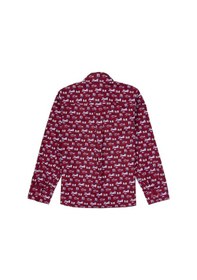 Resim U.s. Polo Assn. Erkek Çocuk Bordo Gömlek Desenli 50316732-vr014 Bordo 
