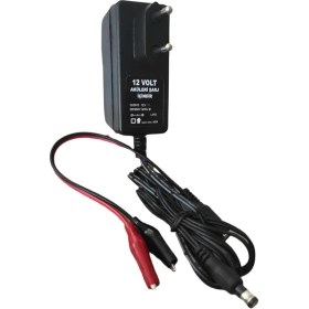 Resim Eyepc 12V 12 Volt Kuru Tip Akü Oyuncak Akülü Araba Akü Pil Batarya Şarj Adaptör Voltaj Kesicili 