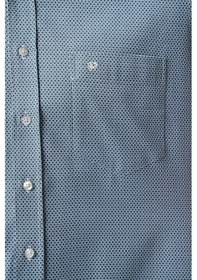 Resim Bisse Erkek Regular Fit Desenli Spor Gömlek Yeşil Gm23k232040 D47 Yeşil 