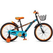 Resim Kron Bobcat - 20'' - Vitessiz - V.b. - Siyah-Mavi/turuncu KRN23-089 