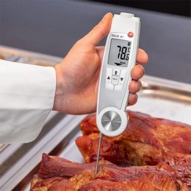 Resim Testo 104 Ir Bt Akıllı Lazerli ve Problu Gıda Termometresi 