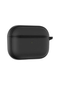 Resim Apple Uyumlu AirPods Pro 3 Kılıf Benks Mist Protective Sert Pürüzsüz Kılıf Siyah Siyah 