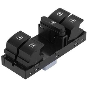 Resim SKODA FABİA SOL DÖRTLÜ CAM AÇMA DÜĞMESİ ANAHTARI 2007--2014 