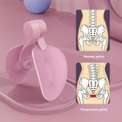 Resim Kegel Pelvik Taban Kas Antrenörü - Pembe, Uyluk Kası Eğitimi İçin Uygun, Kadınlar İçin Evde Spor Ekipmanı 