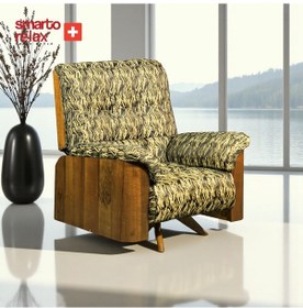 Resim Smarto Relax Tv Koltuğu Genova Vita Ergonomik Döner Mekanizma Kadife/şönil Haki Yeşil Yesil 