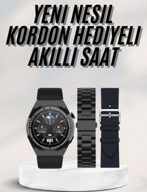 Resim NOY En Çok Tercih Edilen Akıllı Saat Amoled Ekran Nabız Sensörü GPS Uyumlu Adımsayar 