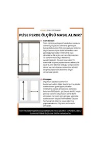 Resim Antrasit Plise Katlanır Cam Balkon Perdesi - Ofis Perdesi - Salon Perdesi - 048 Antrasit 