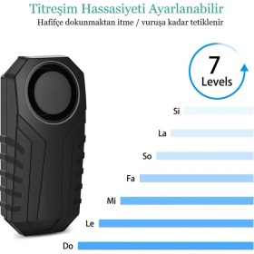 Resim Inters Tech Motosikletler Bisiklet Evler Için Kablosuz Anti-Hırsızlık Su Geçirmez Kablosuz Uzaktan Kumanda Alarm 