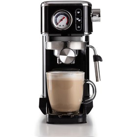 Resim Ariete Moderna Espresso Slim Kahve Makinesi Siyah 1381/12 