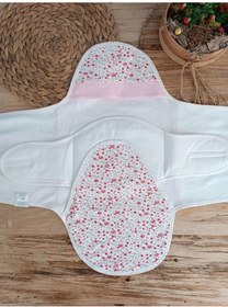 Resim Yenidoğan İlkbaharın Tavşanı Nakışlı Çıt Çıt Kapamalı Bebek Kundak Ekru ekru 
