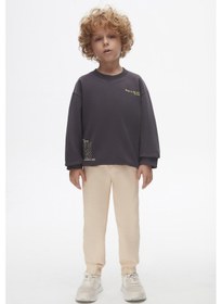 Resim Nk Kids 67504 Erkek Çocuk Krem Matter Pantolon Krem 