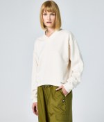 Resim Champion Eco Future Crewneck Croptop Sweatshirt 