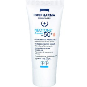 Resim Isis Pharma Neotone Prevent SPF 50+ Tinted Cream - Renkli Güneş Kremi Açık 30ml 