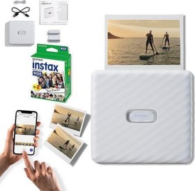 Resim Link Wide Akıllı Telefon Yazıcı (Beyaz) + 20'li Film 