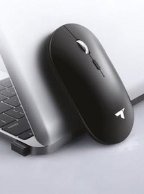 Resim Torima TM-19 Siyah Çift Modlu Sessiz Kablosuz Mouse Fare 