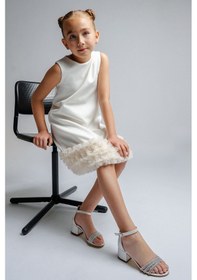 Resim Mnpc Kız Çocuk Sedef Taşlı Topuklu Abiye Ayakkabı 25y3a10036310 Sedef 