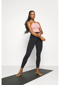 Resim Nike Yoga Women's High Rise Leggings Yüksek Belli 7/8 Boy Toparlayıcı Tayt Siyah 