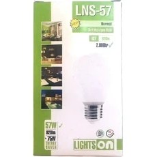 Resim Lightson Halojen Ampul Normal 75W E27 Soft 