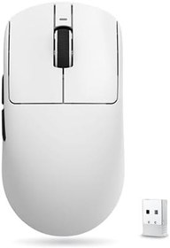Resim ATK VXE Dragonfly R1 Serisi Kablosuz Oyun Faresi - Ultra Hafif (48-55 g), PixArt PAW3395/3395 SE Sensörü, 26.000'e kadar ayarlanabilir DPI (R1 SE+, Beyaz) 