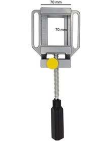 Resim Merttools Alüminyum Mini Sütunlu Matkap Tezgahı Mengenesi Yeni Model Mengene 