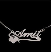 Resim Gümüş Isimli Kolye 487192799 