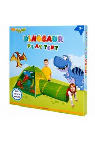 Resim LRS STORE Çocuk Oyun Çadırı Tünelli Dinozor Oyun Evi Katlanabilir Oyun Seti Yüksek Kalite 