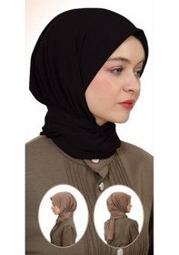 Resim Pratik Çıtçıtlı Şal Siyah 