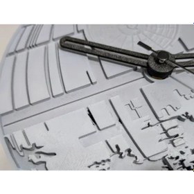 Resim Uzay Temalı Dekoratif Duvar Saati Modern Tasarım Özel Saat Çok Renkli 