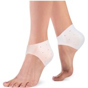 Resim Silikon Topuk Koruyucu Çorap - Topuk Çatlağı Gömleği 