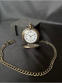 Resim QUARTZ VİNTAGE TREN KÖSTEKLİ SAAT 