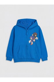 Resim LC Waikiki UZG STORE'dan Stil Sahiplerine Sonic Baskılı Erkek Çocuk Hırka Ve T-shirt 2'li 