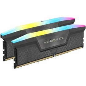 Resim Corsair Vengeance 32GB (2x16GB) DDR5 6400MHz CL36 EXPO/ XMP Uyumlu CMH32GX5M2B6400Z36 Ram 