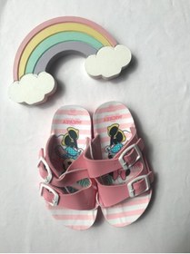 Resim Minnie Mouse Lisanslı Çift Tokalı Kız Çocuk Terlik 