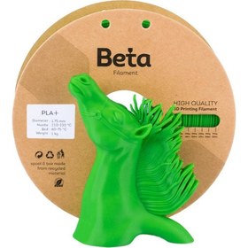 Resim Beta Filament Beta PLA+ Filament Neon Green 