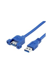 Resim 4795 Usb 3.0 Panel Tipi Vida Dişi Erkek Uzatma Kablosu 30cm 