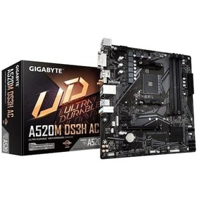 Resim Gıgabyte A520 A520m-ds3h-ac Wıfı Ddr4 Hdmı-dp-dvı Pcıe 4.0 Am4 Matx 